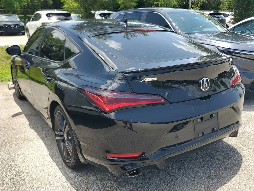 Used 2024 Black Acura A-Spec Tech Package image 7