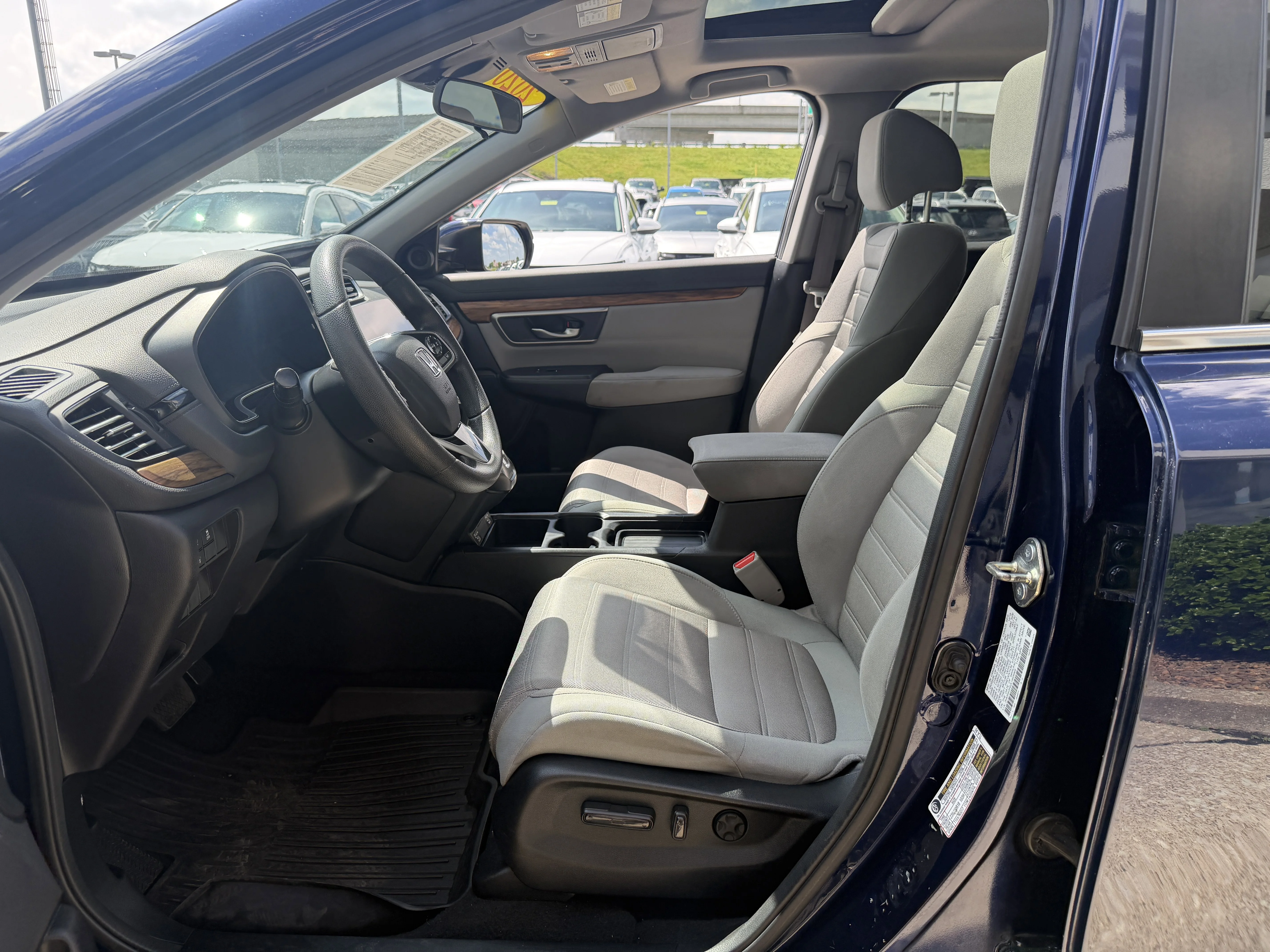 Used 2020 Aegean Blue Metallic Honda EX image 28