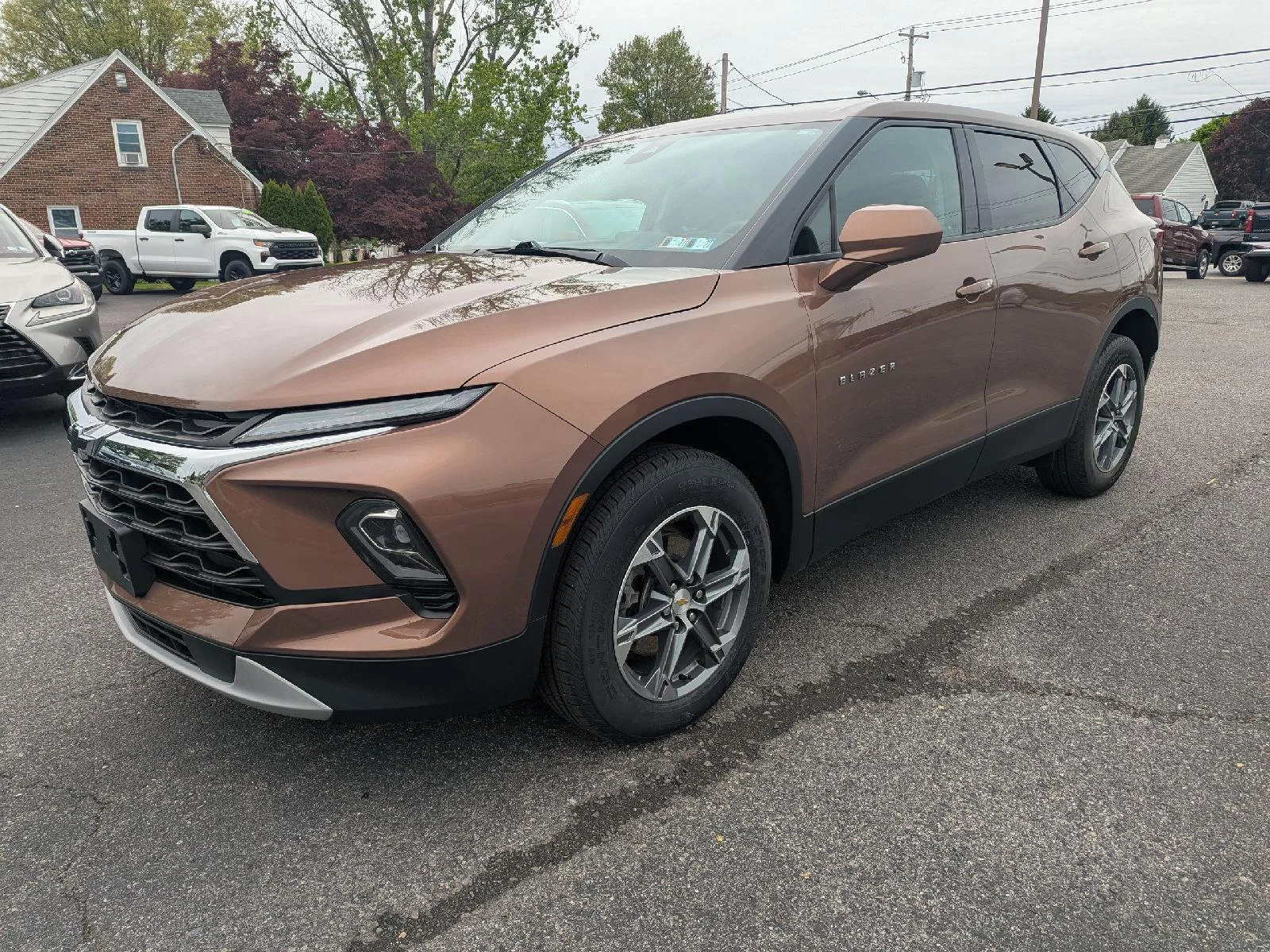 Used 2023 Copper Bronze Metallic Chevrolet 2LT image 3