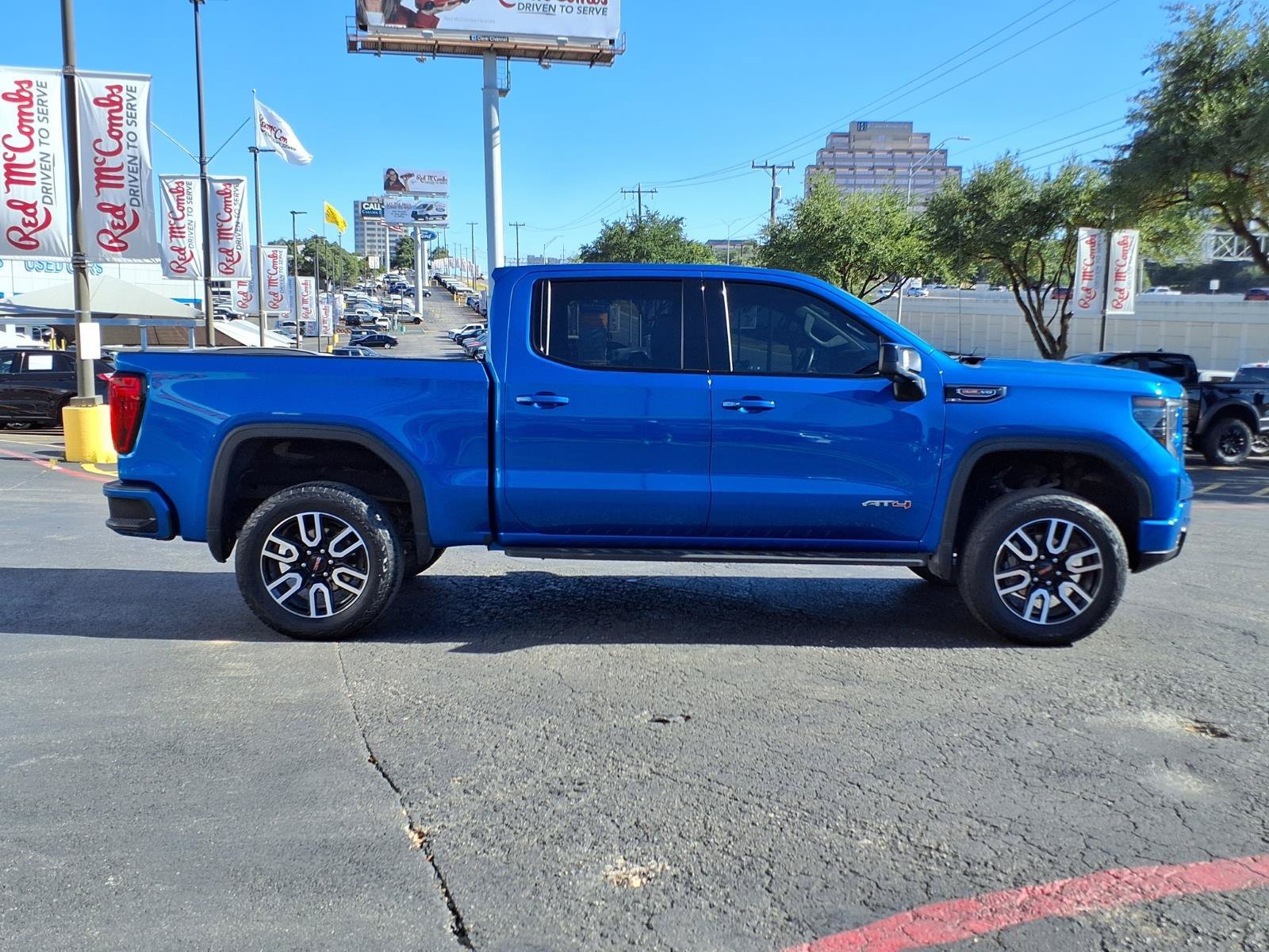 Used 2024 Dynamic Blue Metallic GMC AT4 image 4
