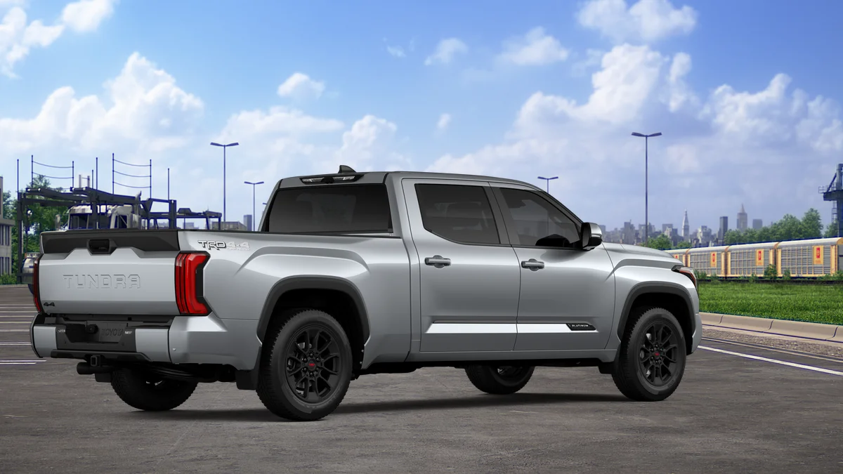 New 2026 Celestial Silver Metallic Toyota Platinum image 12