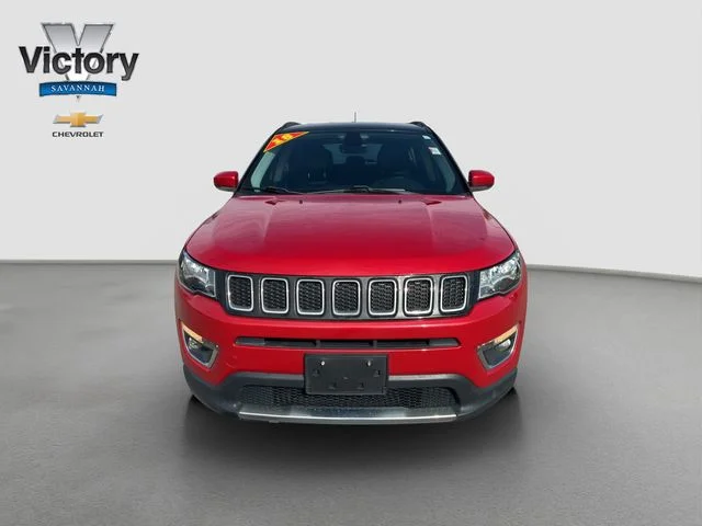 Used 2018 Jeep Compass Limited with VIN 3C4NJDCB8JT360452 for sale in Kansas City