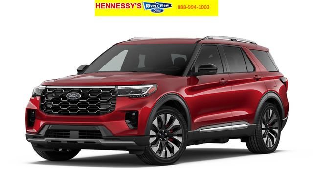 New 2026 Rapid Red Metallic Tinted Clearcoat Ford Platinum™ image 1