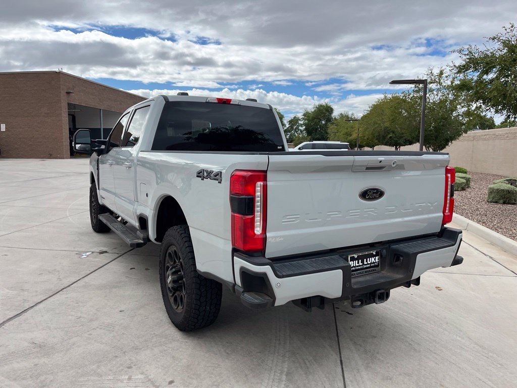 Certified Used 2025 White Ford Lariat image 10