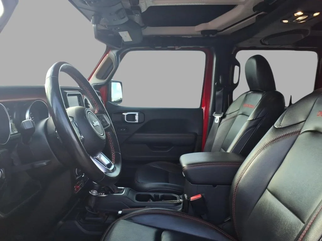 Used 2021 Red Jeep Unlimited Rubicon image 7