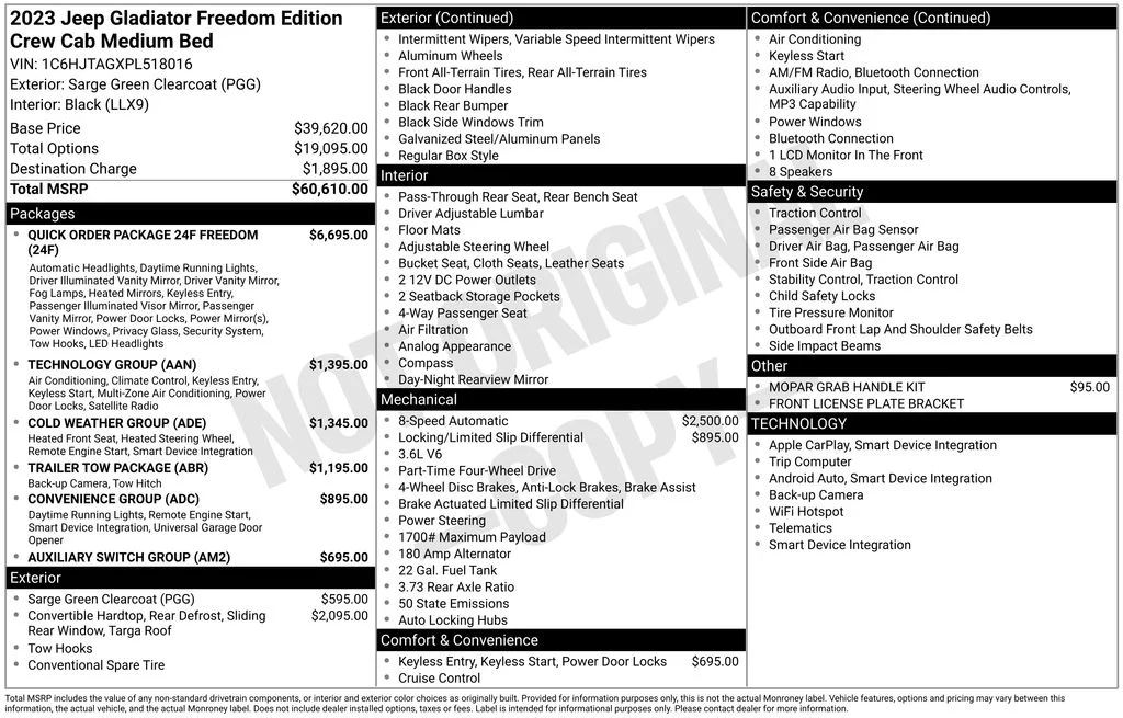 Used 2023 Green Jeep  image 32