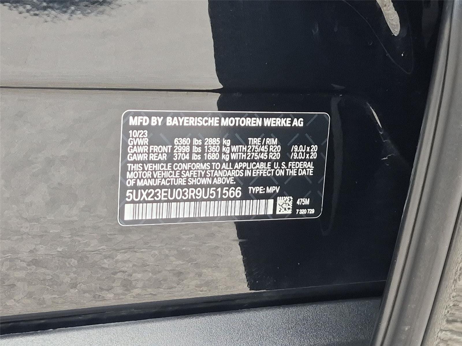 Used 2024 Black Sapphire Metallic BMW xDrive40i image 43