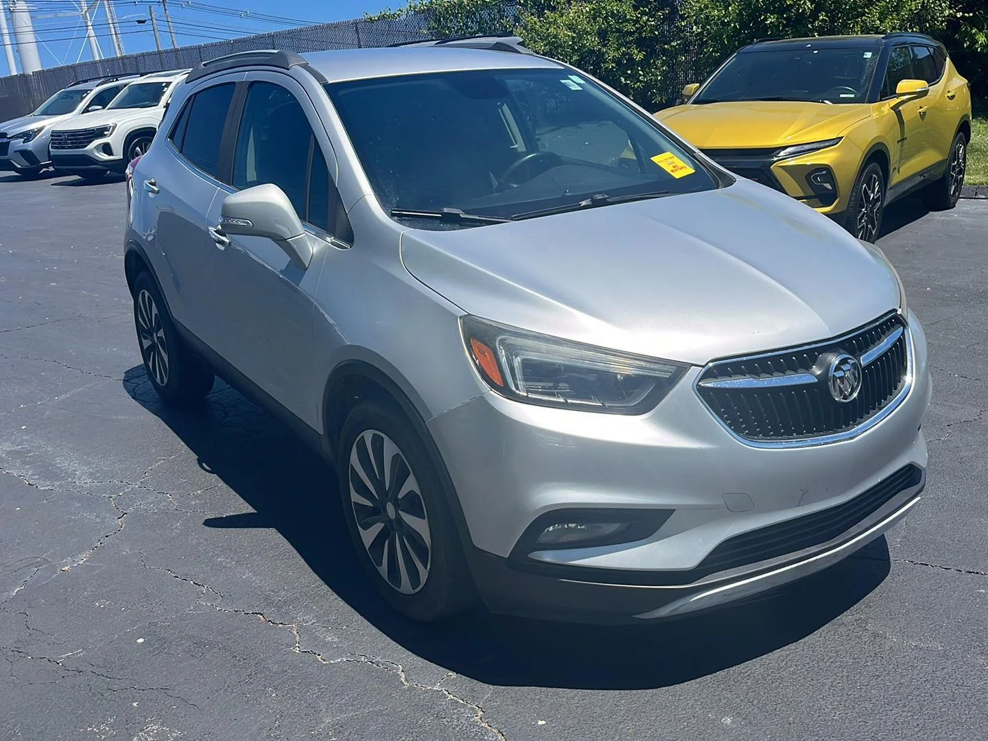 Used 2017 Includes (CM5) Black Carbon Metallic lower exterior accent color, Paint code W700S.) Buick Essence image 7