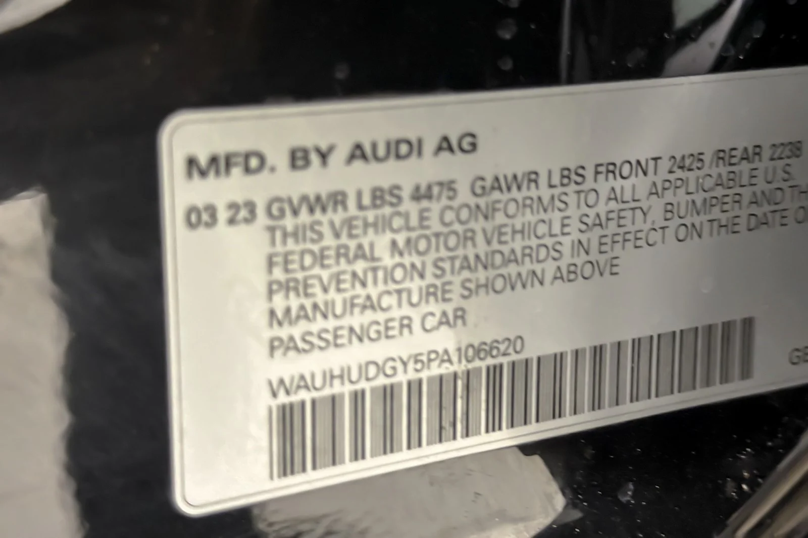 Used 2023 Mythos Black Metallic Audi Premium Plus 40 TFSI quattro image 26