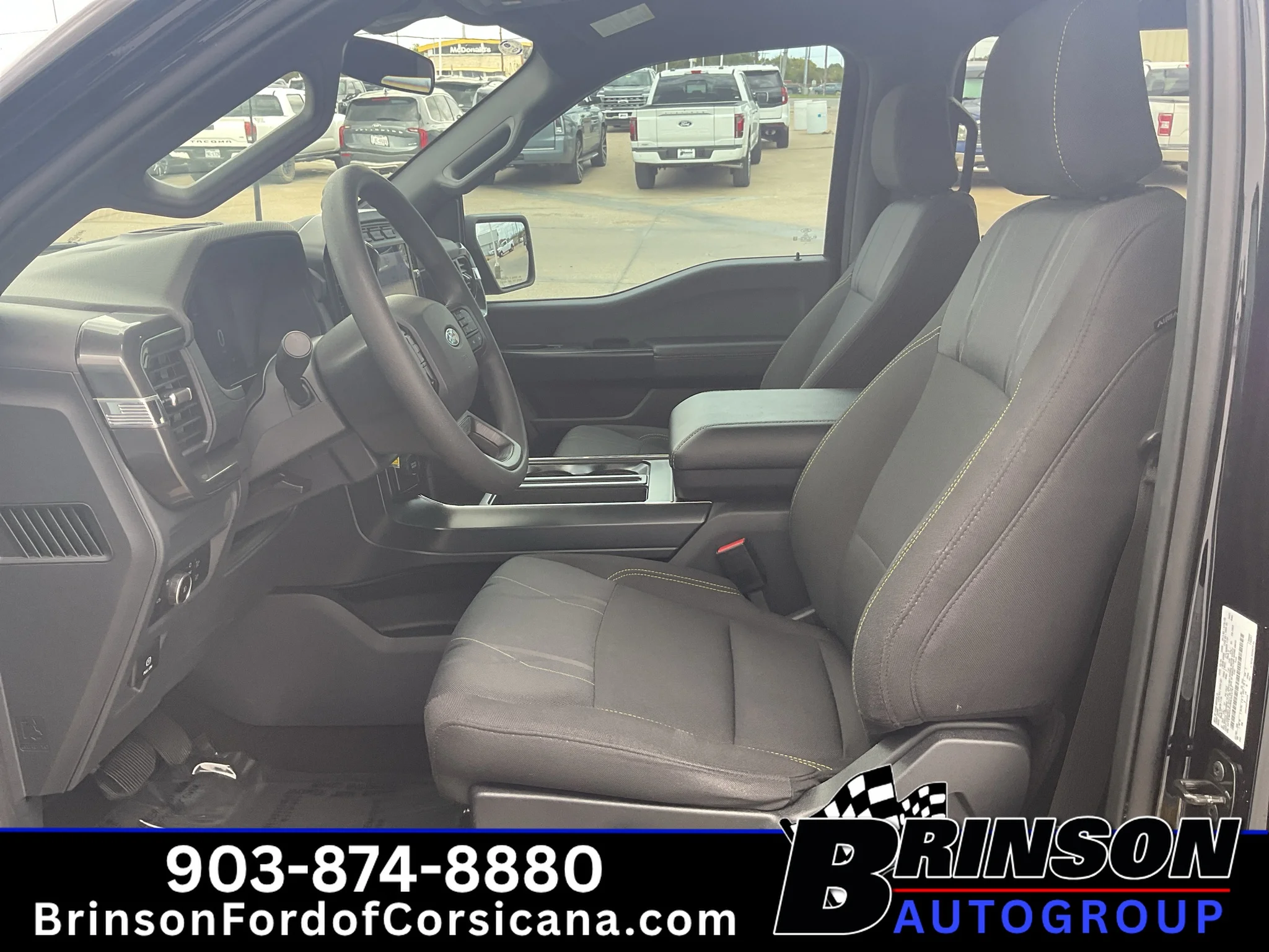 Used 2024 Agate Black Metallic Ford STX image 23