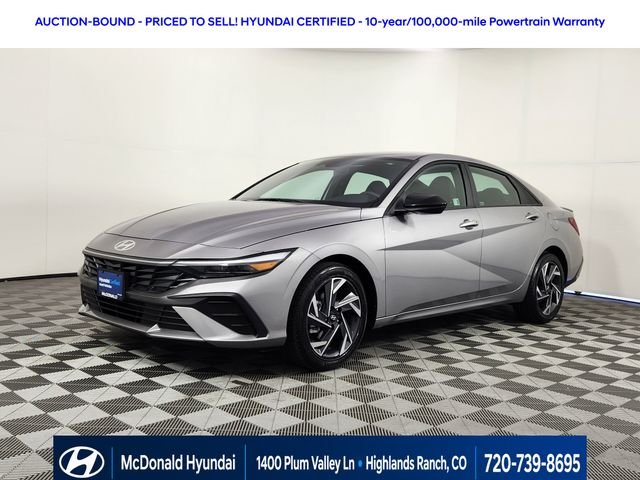 Certified Used 2025 Silver Hyundai SEL Sport image 1