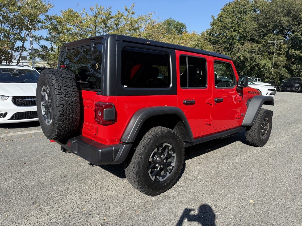 Used 2026 Firecracker Red Clearcoat Jeep Rubicon image 3