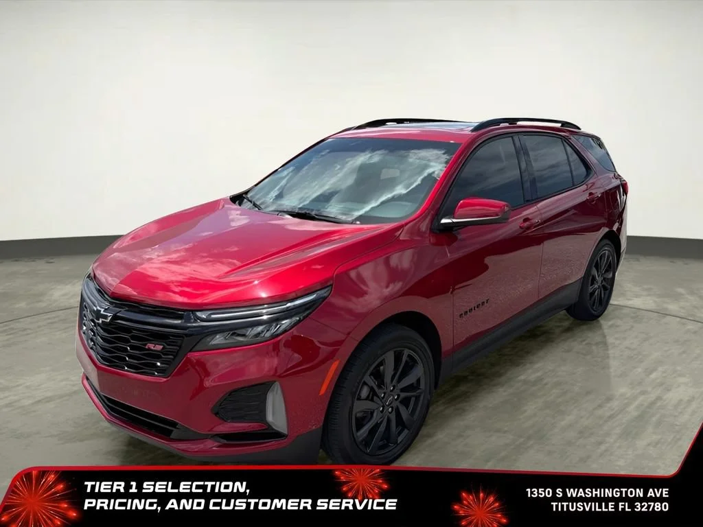 Used 2024 Radiant Red Tintcoat Chevrolet RS image 6
