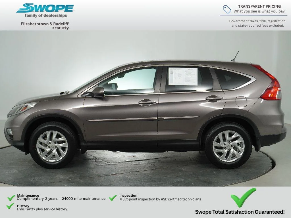 Used 2015 GRAY Honda EX image 6