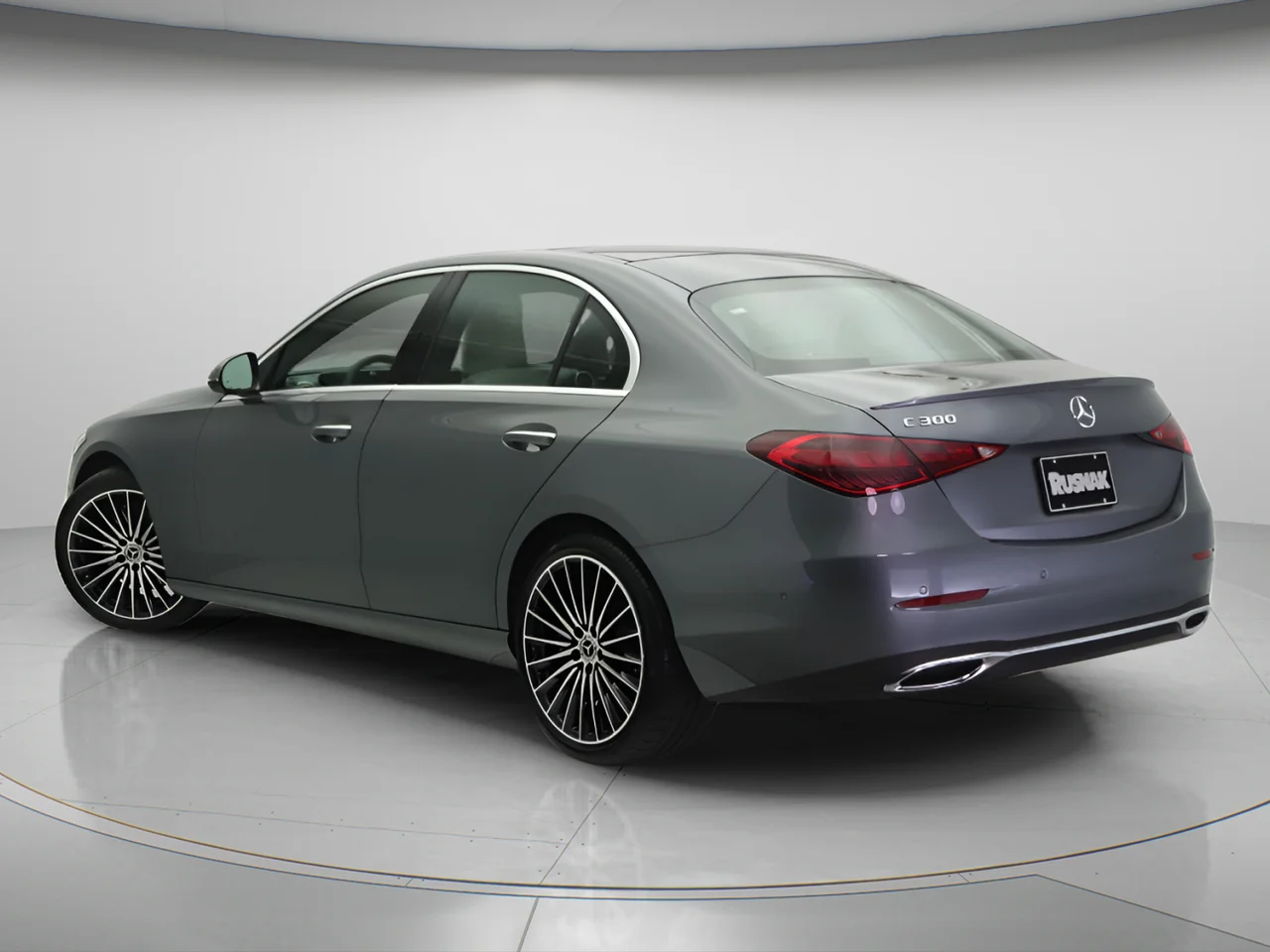 New 2026 Selenite Grey Metallic Mercedes-Benz C 300 image 2