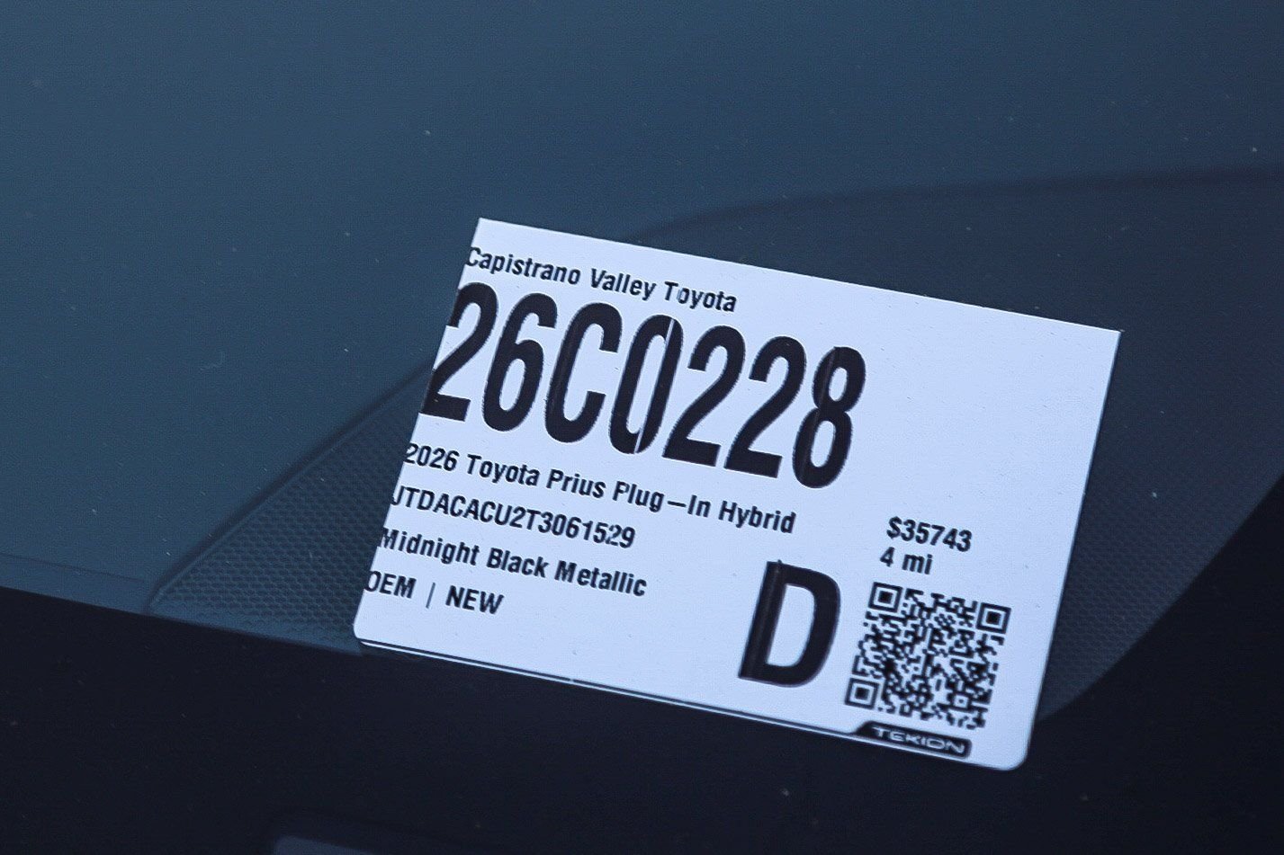 2026 Toyota Prius Plug-in Hybrid SE - Photo 27