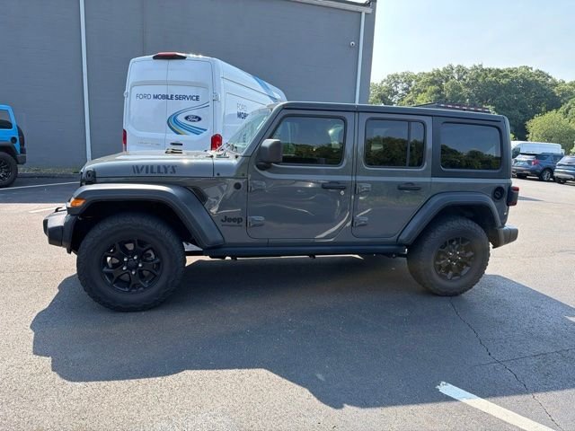 Used 2020 Gray Jeep Unlimited Sport image 4