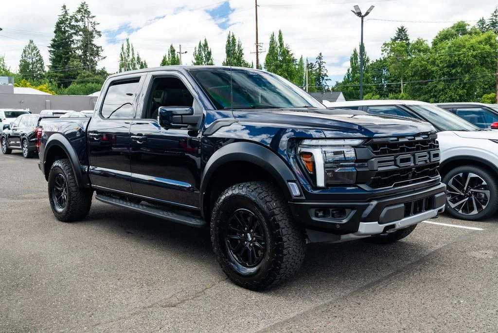 Used 2025 Blue Ford Raptor image 1