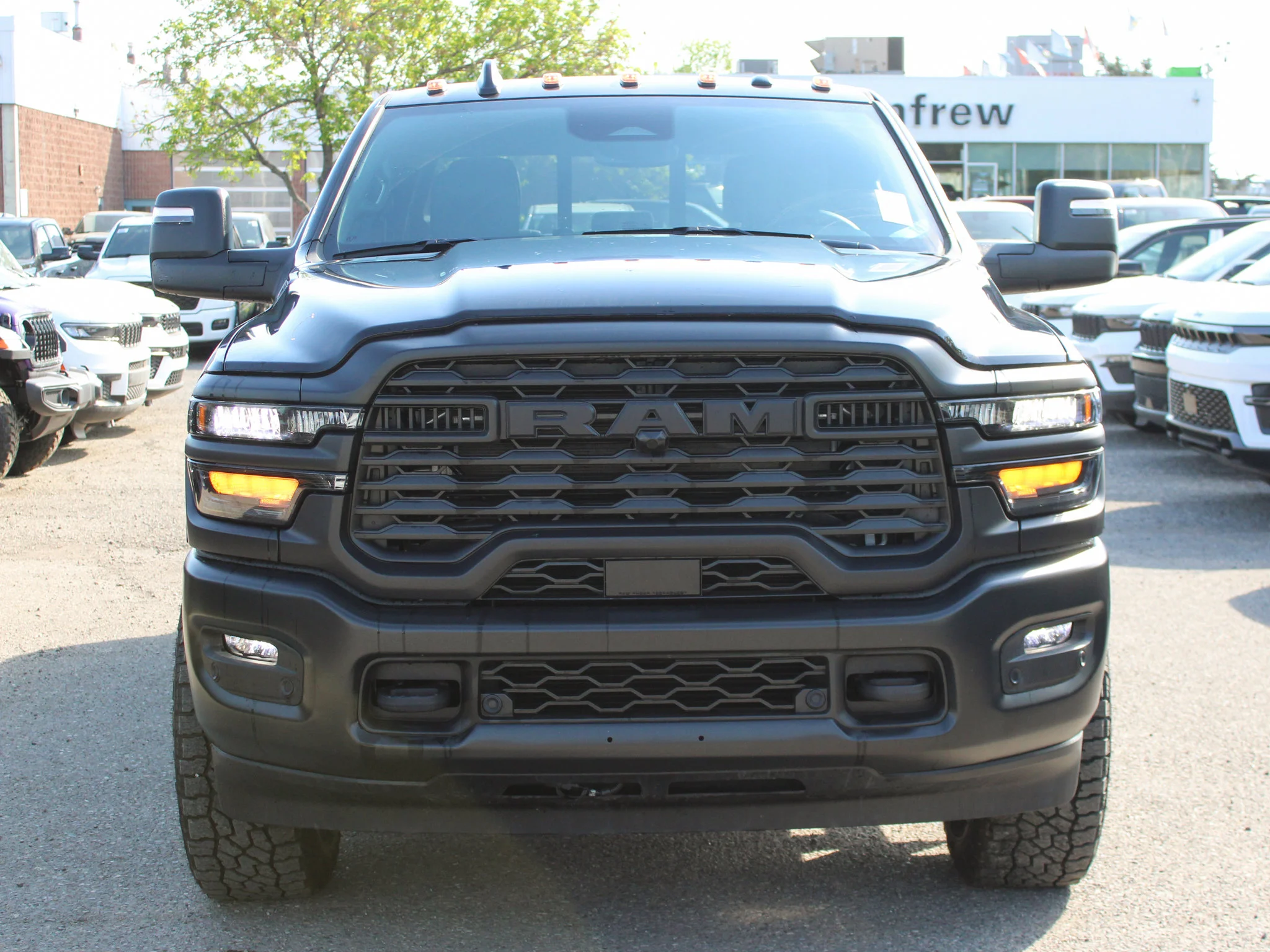 New 2026 Black RAM Tradesman*, 35 Inch Tires, Mayhem Vector Wheels image 9
