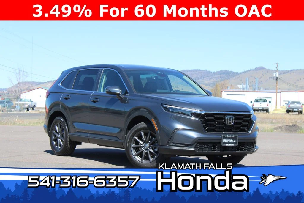 New 2026 Meteorite Gray Metallic Honda AWD EX-L image 1