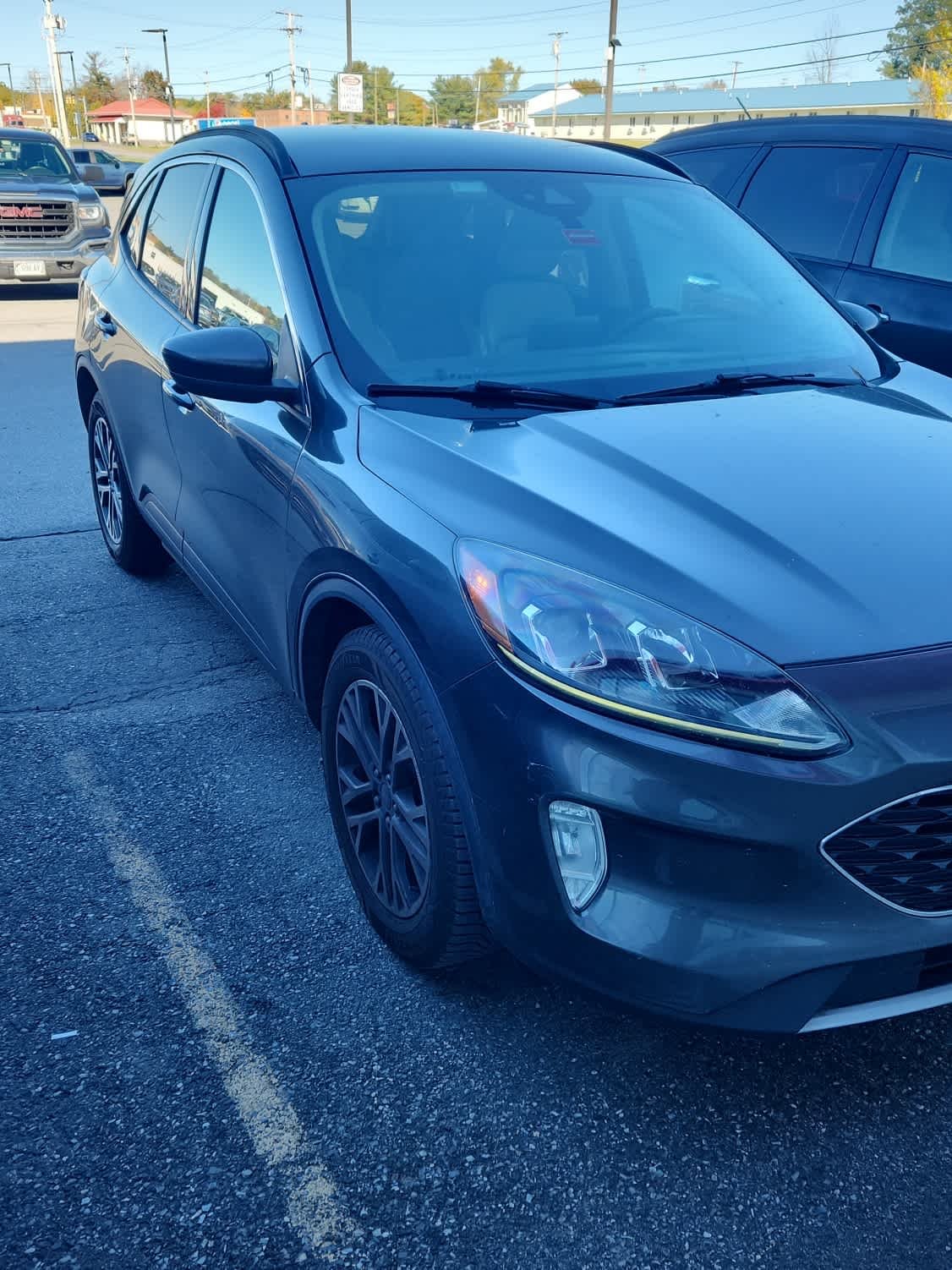 Used 2020 Ford Escape SEL with VIN 1FMCU0H65LUA58897 for sale in Waterville, ME