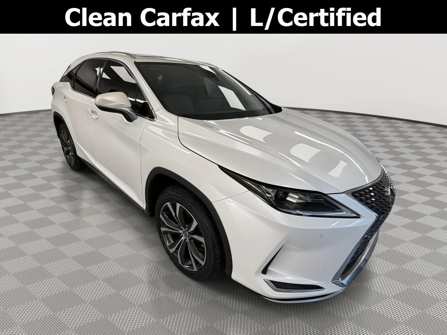Certified Used 2021 EMINENT WHITE PEARL Lexus RX 350 image 1