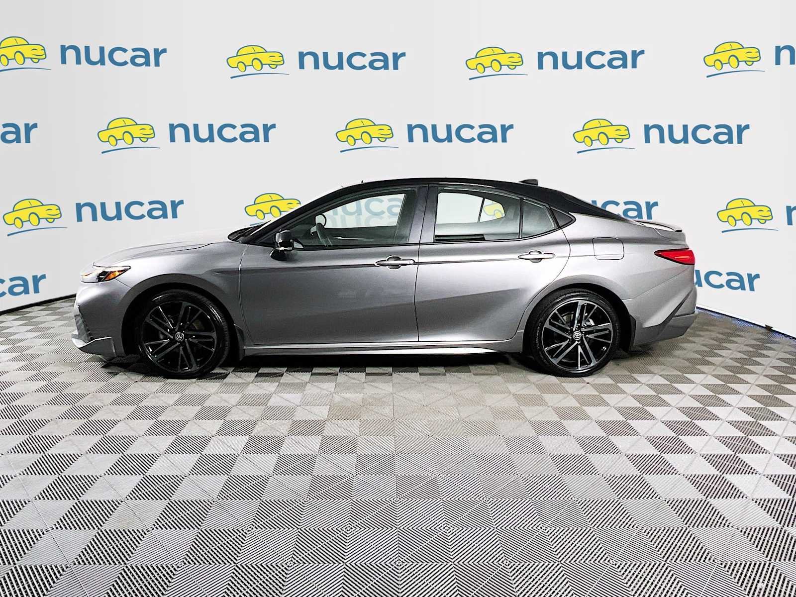 Used 2025 Heavy Metal/Midnight Black Metallic Toyota XSE image 4