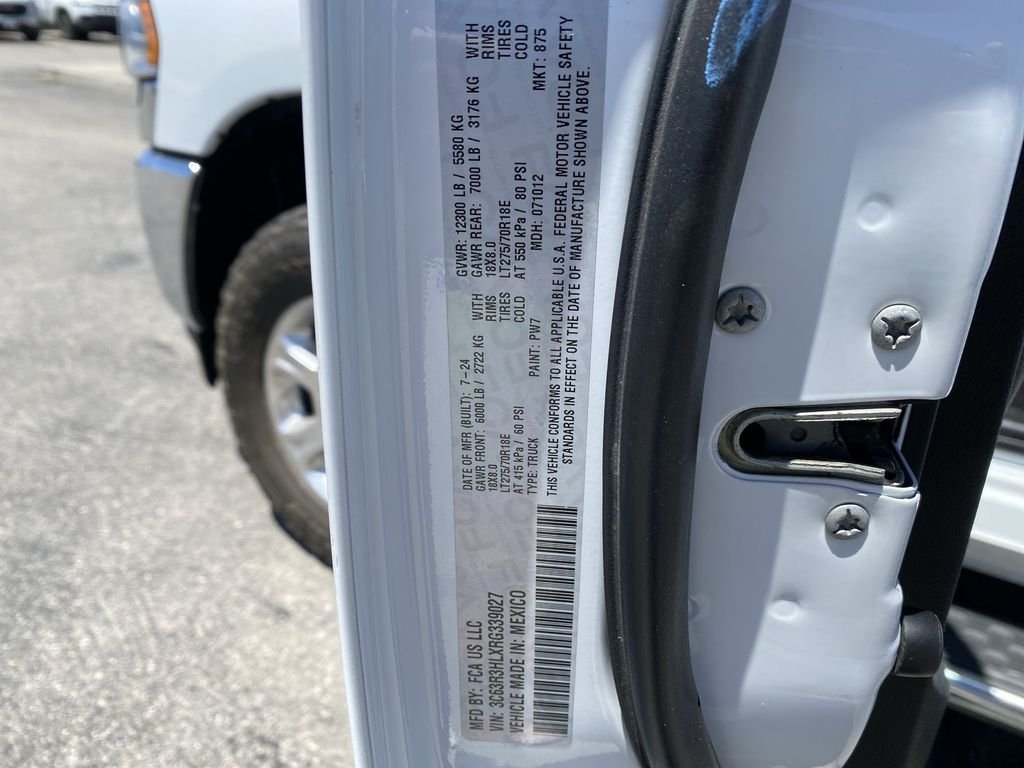 Used 2024 Bright White Clearcoat Ram Big Horn image 35
