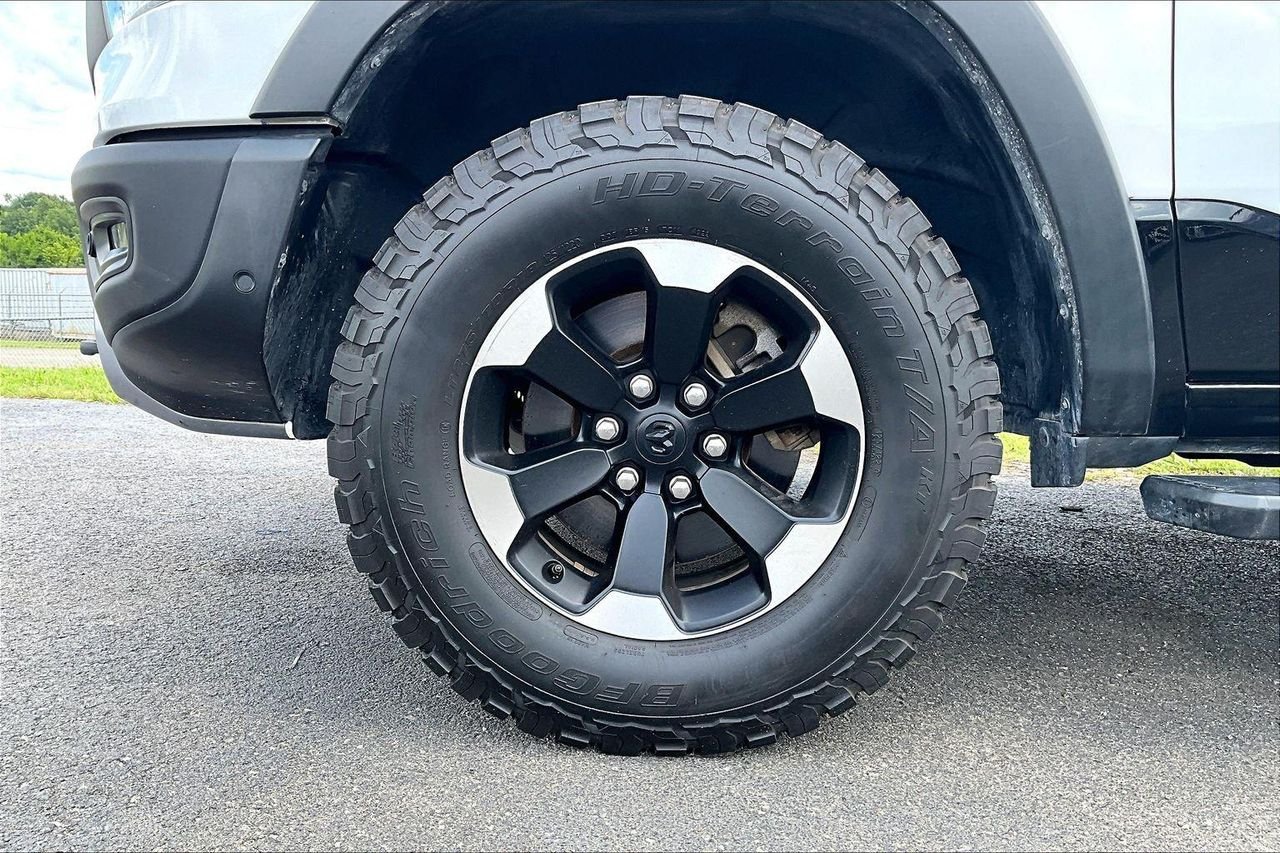 Used 2021 Bright White Clearcoat RAM Rebel Crew Cab 4x4 57