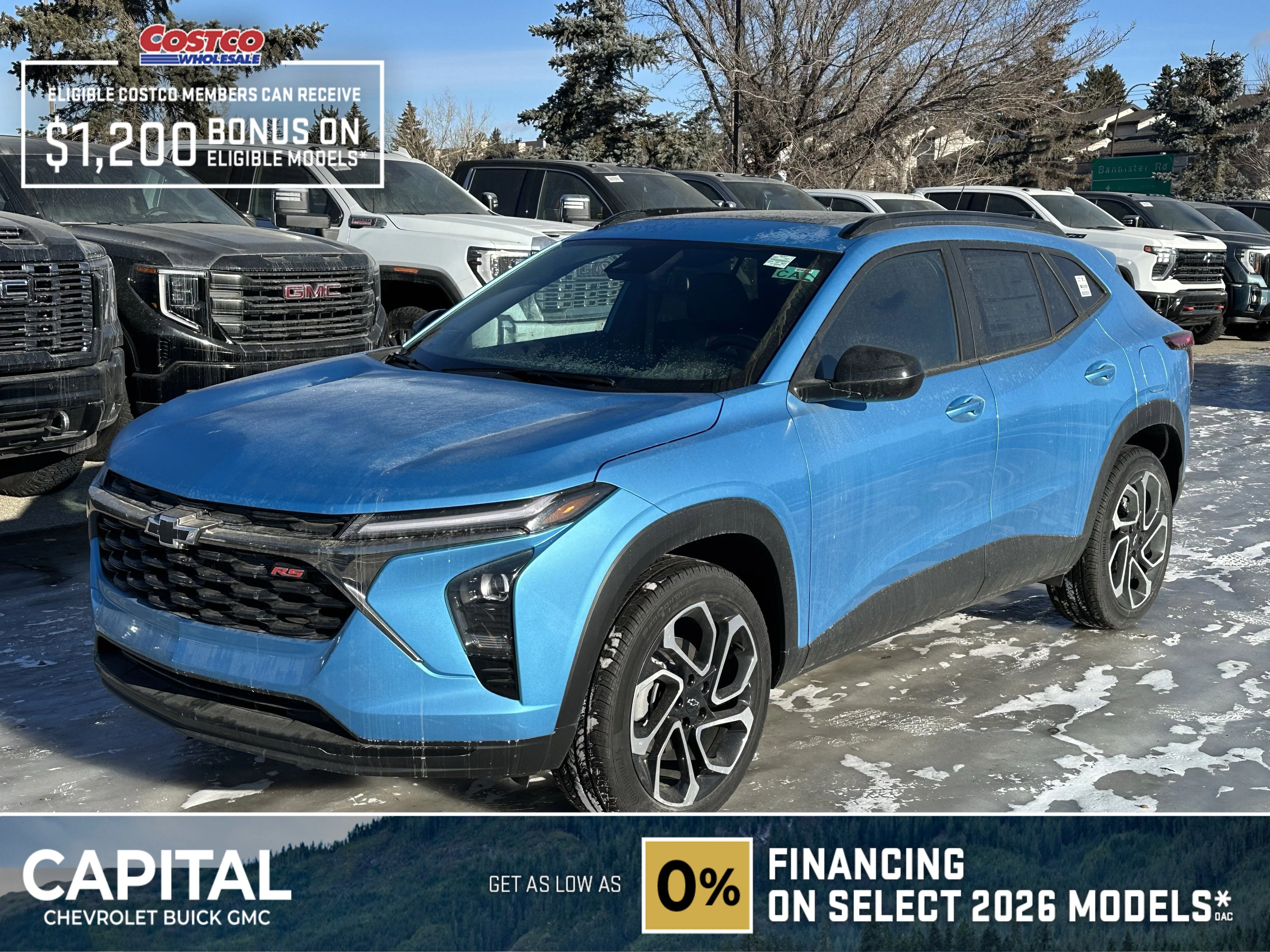 New 2026 Marina Blue Metallic Chevrolet 2RS image 1