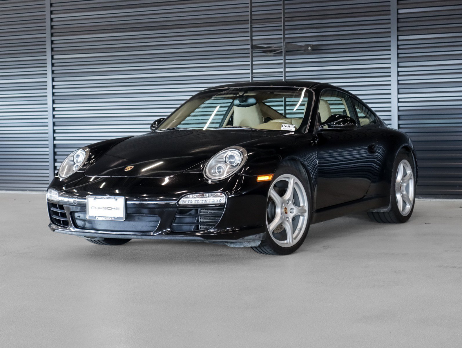 Used 2009 Black Porsche Carrera Coupe w/6-speed manual transmission image 1