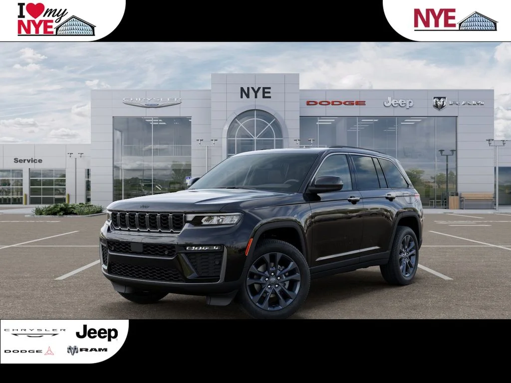 New 2026 Diamond Black Crystal Pearlcoat Jeep Limited image 1