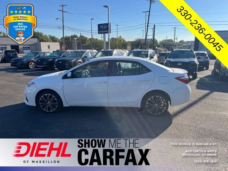 Used 2015 White Toyota S Plus image 4