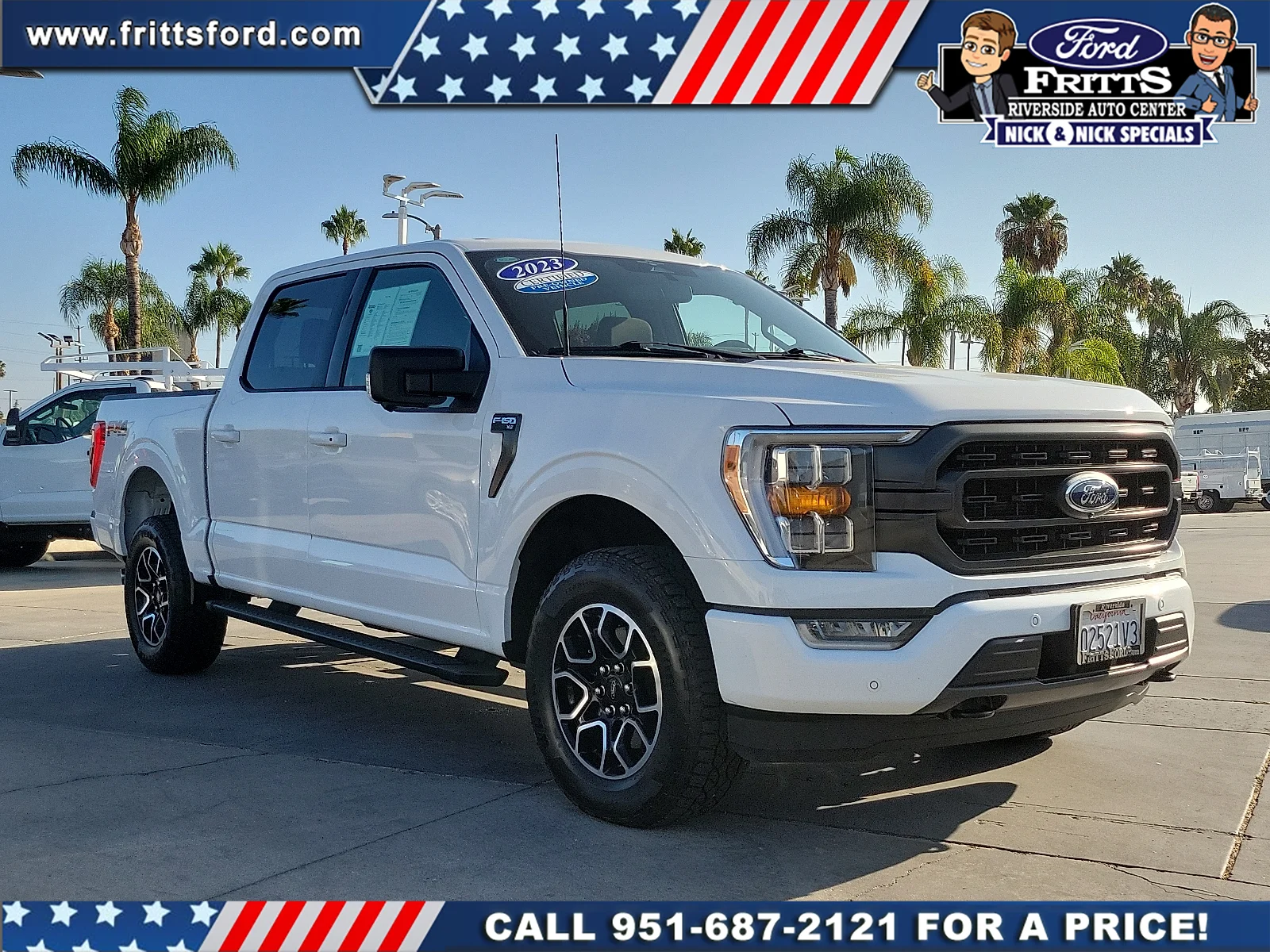 Certified Used 2023 Oxford White Ford XLT image 21