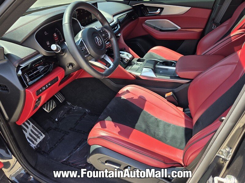 Used 2024 Majestic Black Pearl Acura SH-AWD A-SPEC image 8