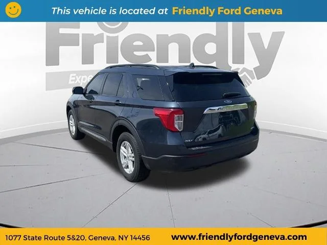 Used 2023 Stone Blue Metallic Ford XLT image 7