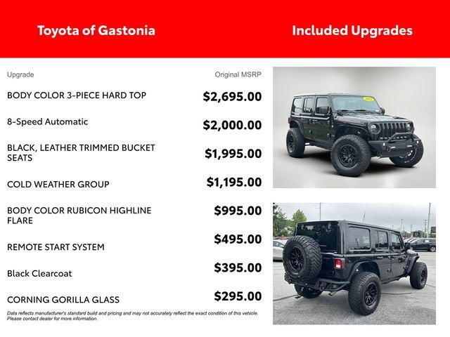 Used 2022 Black Jeep Unlimited Rubicon image 4