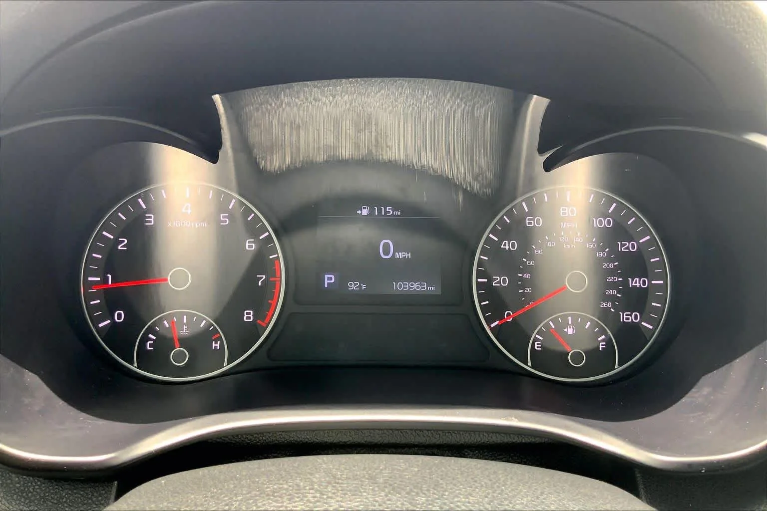 Used 2020 Sparkling Silver Kia LX image 26