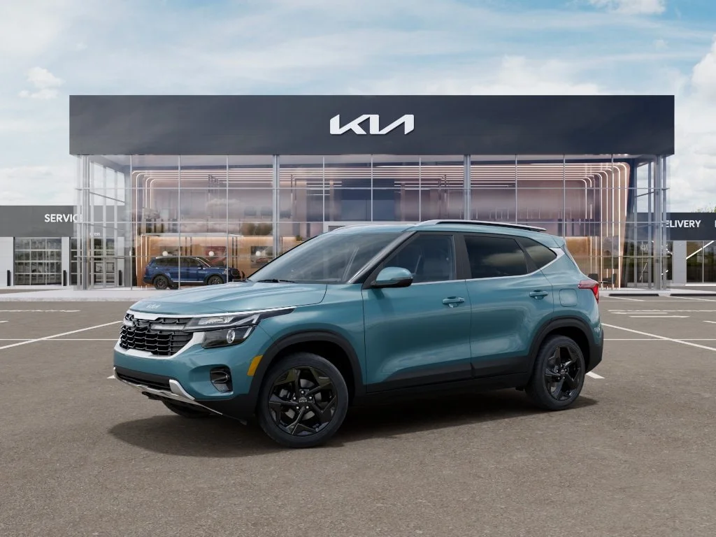 New 2026 Blue Kia EX All-Wheel Drive image 3