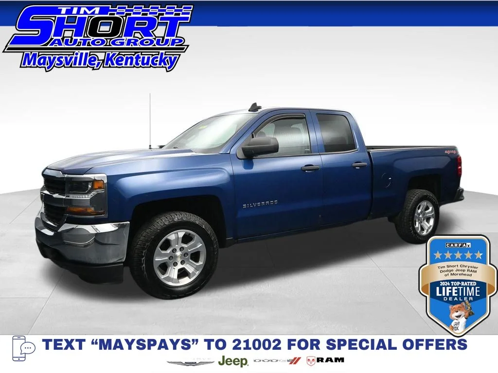 Used 2016 Blue Chevrolet WT image 1
