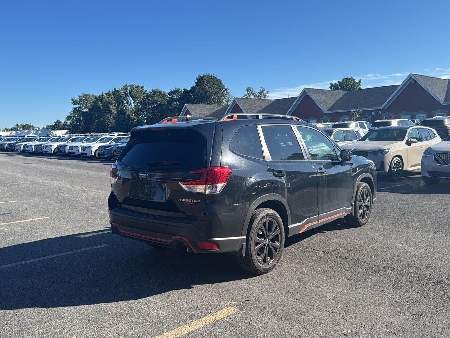 Used 2022 Crystal Black Silica Subaru Sport image 3