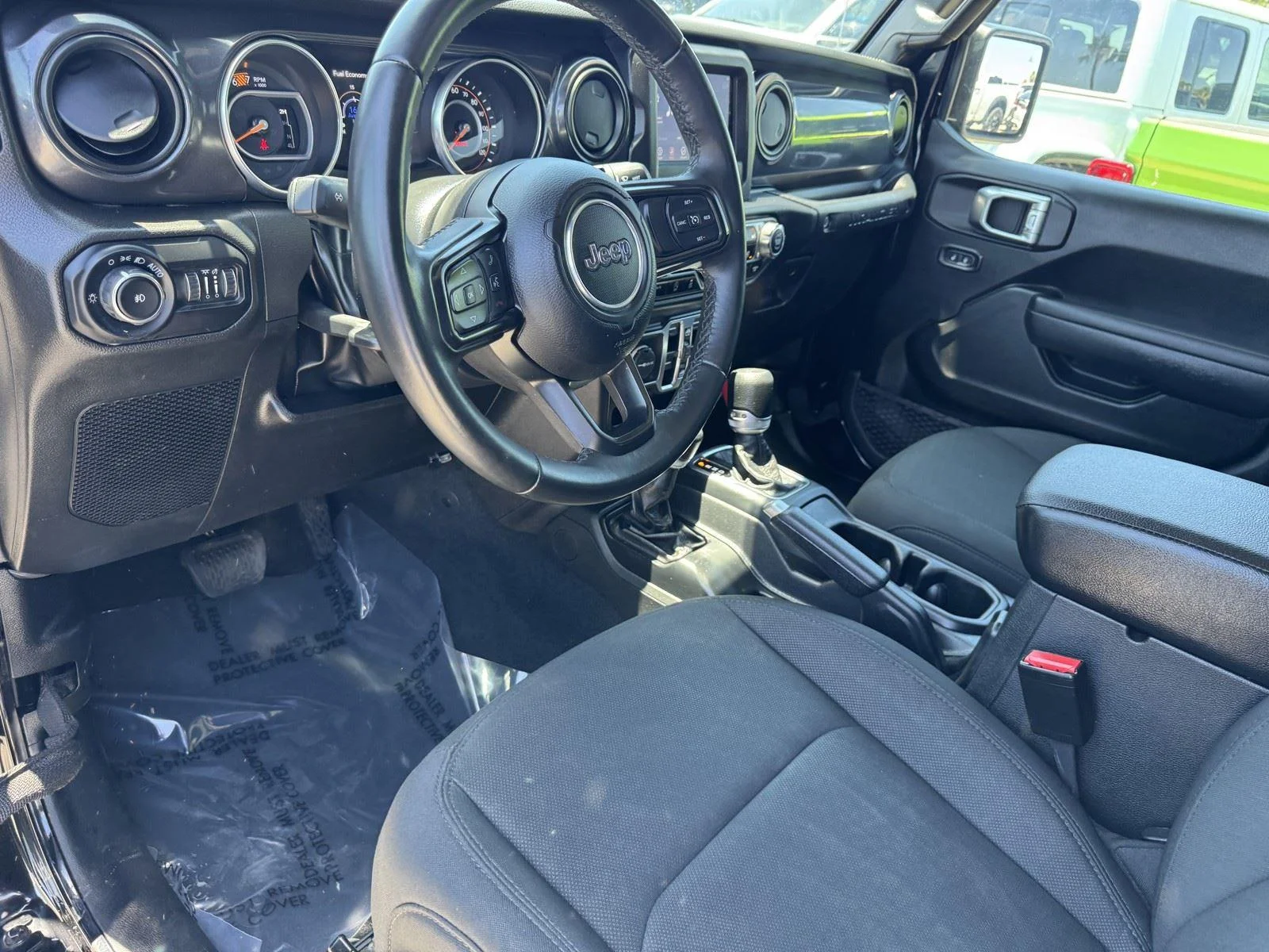 Used 2022 Black Clearcoat Jeep Unlimited Sport Altitude image 16