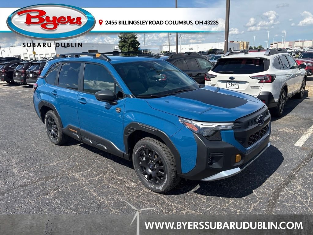 Certified Used 2026 Blue Subaru Wilderness image 1