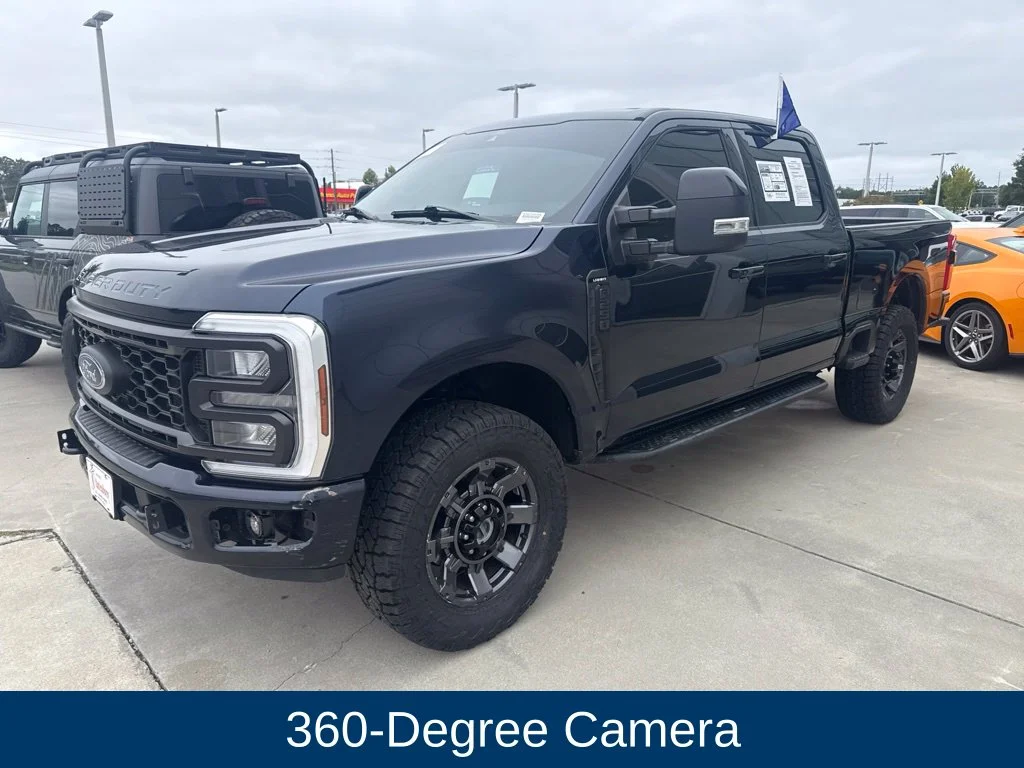 Certified Used 2024 Antimatter Blue Metallic Ford Lariat image 4
