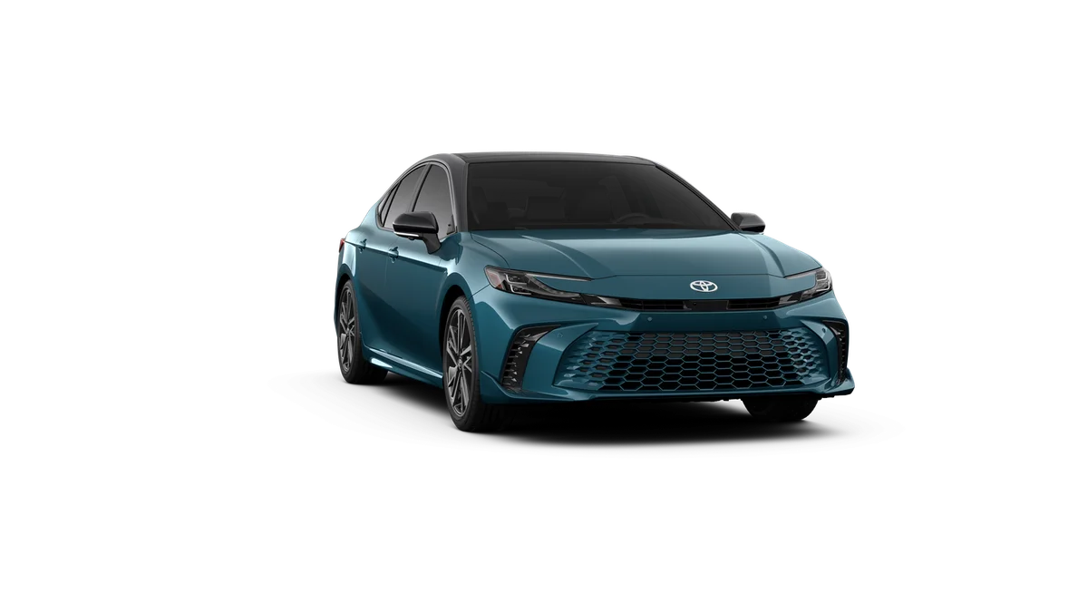 New 2026 Ocean Gem with Midnight Black Metallic roof Toyota XSE image 16