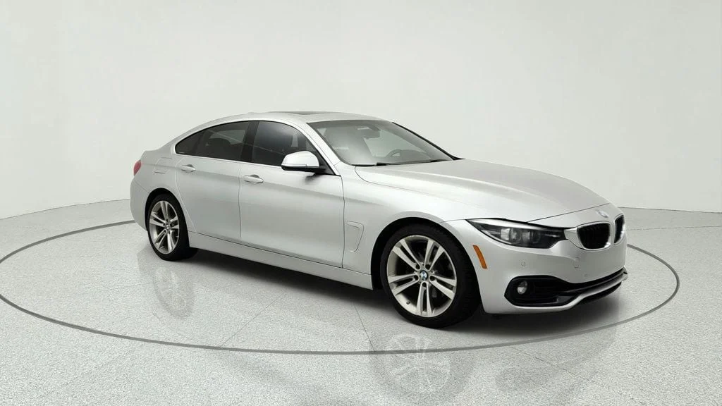 Used 2018 Glacier Silver Metallic BMW 430i Gran Coupe w/ Essentials Package image 3
