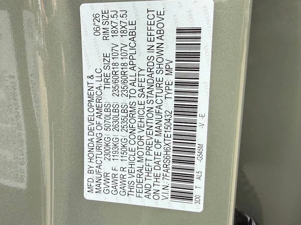 New 2026 Ash Green Metallic Honda TrailSport image 28