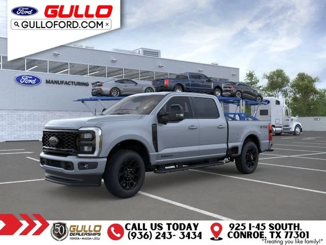 New 2026 Glacier Gray Metallic Tri-Coat Ford Lariat image 1