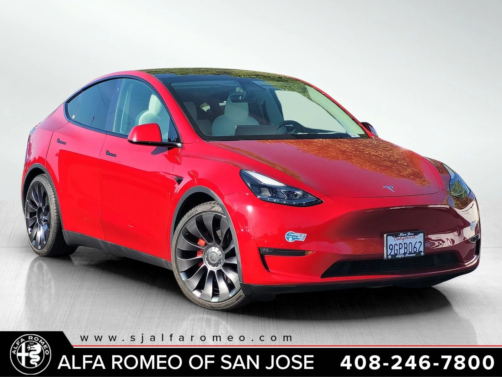 2021 Tesla Model Y Performance Dual Motor All-Wheel Drive's photo