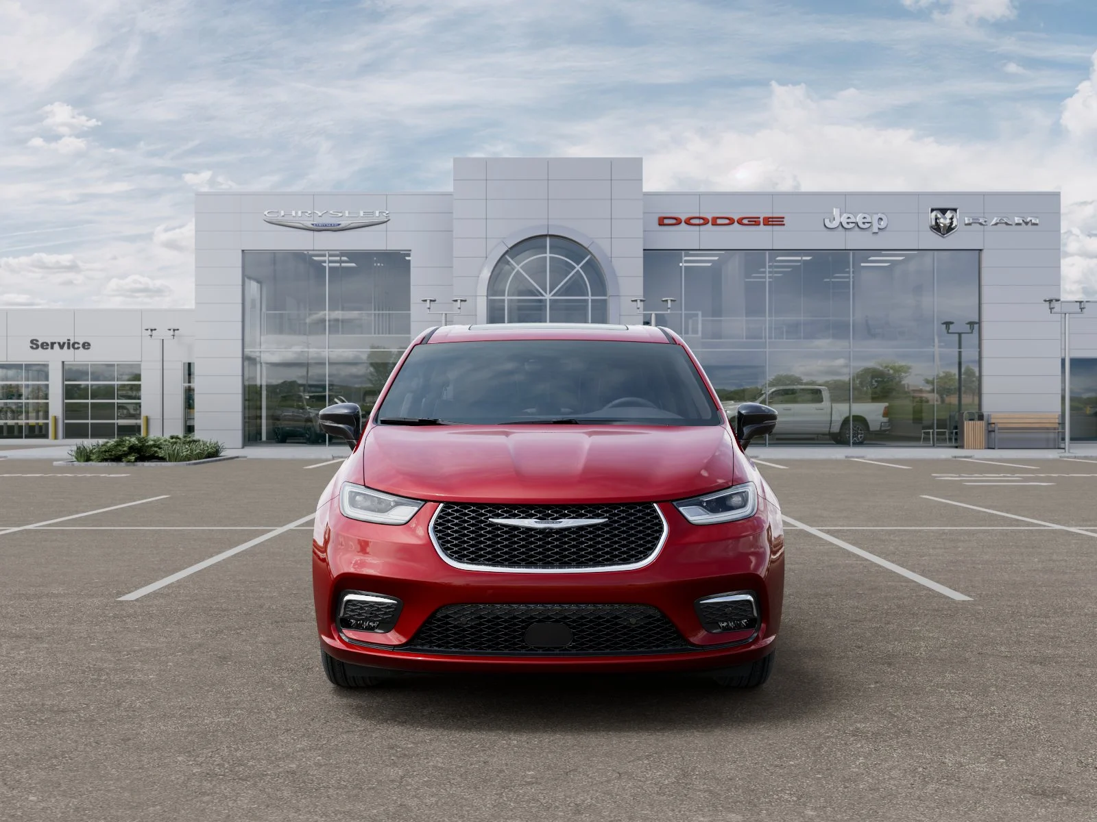 New 2026 Red Hot Pearl-Coat Exterior Paint Chrysler Select image 33